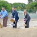 Ministro Educación Peña Mirabal da primer palazo para construir estancia infantil en Nigua