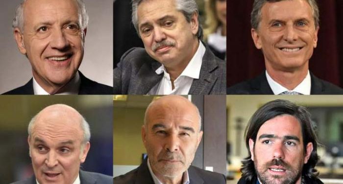 Seis candidatos competirán por la presidencia de Argentina este domingo