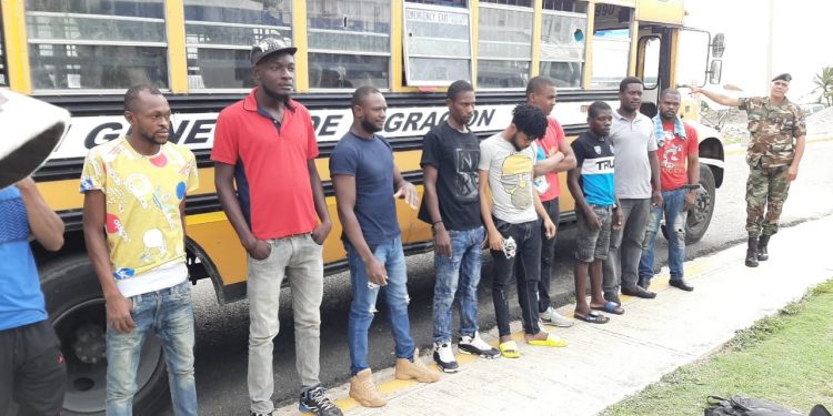 Migración ha detenido más de mil haitianos en diversas provincias del país