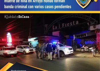 Apresados por muerte de niña en Arroyo Hondo forman parte de banda criminal, indica PN