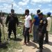 Integrantes de ADOPOMUCO limpian y desinfectan en Higüey ante brote  de covid-19