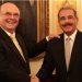 Presidente Medina sostendría reunión con Hipólito Mejía hoy en  Palacio Nacional