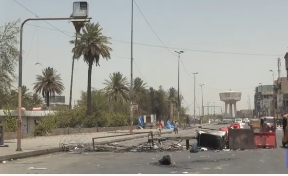 Dos manifestantes muertos en enfrentamientos en Bagdad