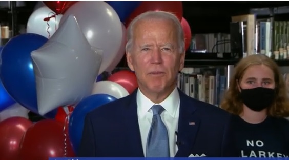 Los demócratas nominan formalmente a Biden como candidato contra Trump
