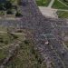 Decenas de miles de manifestantes en Bielorrusia en medio de un enorme despliegue policial