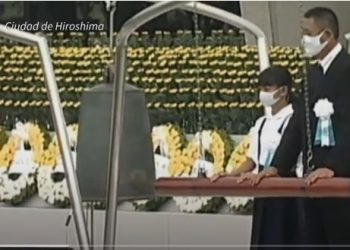 Japón conmemora los 75 años de la primera bomba atómica en Hiroshima