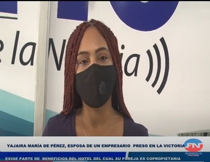 VIDEO-Esposa de recluso y co dueño de hotel en Boca Chica exige beneficios le corresponde