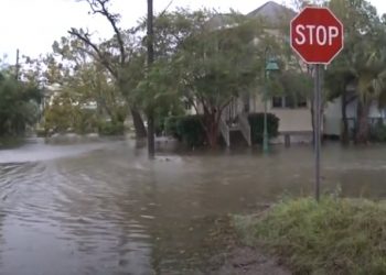 El huracán Sally produce inundaciones en el sur de EEUU