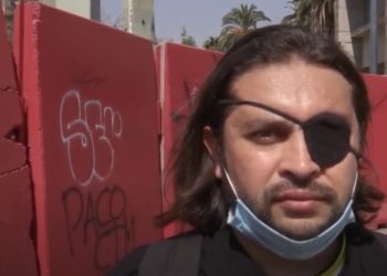 Un ojo de la cara, el costo más alto en un año de protestas en Chile