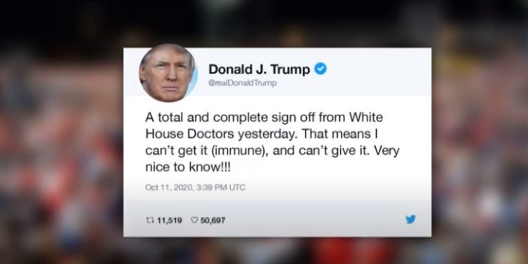 Trump asegura ser “inmune” al coronavirus y se muestra listo para combate electoral