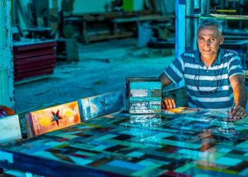 Artforo inaugura la obra Behm Organics de Georges Thevenet en BlueMall Punta Cana