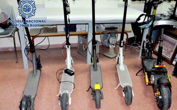 Detienen banda dominicanos distribuía droga en patines eléctricos en España