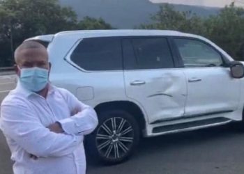 Senador sufre accidente de tránsito en Bonao