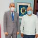 MESCYT y  UASD dan primer picazo para construcción de techado de plazoleta la academia