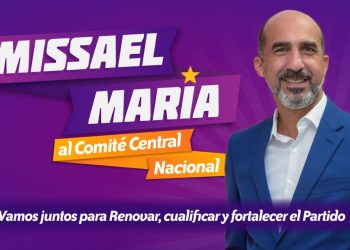 Missael María garantiza contribuir al fortalecimiento del PLD como miembro de su CC