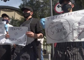 Cacerolazo en México contra restricciones a restaurantes por el coronavirus
