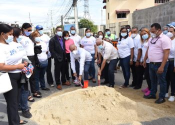 CAASD y Junta Municipal de Pantoja  inician trabajos de ampliación red sistema distribución de agua
