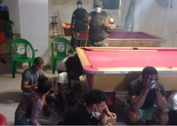 Intervienen fiesta clandestina Los Tres Brazos y billar en Villa Faro