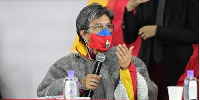 Alcaldesa de Bogotá, blanco de críticas tras denunciar violencia de “minoría” de venezolanos