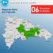 COE mantiene alerta para 10 provincias