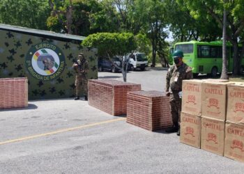 Miembros del Ejército RD incautan varios cargamentos de cigarrillos