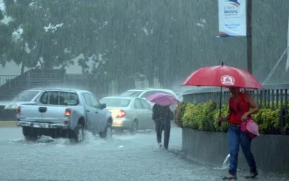 Incrementaran precipitaciones este domingo según ONAMET