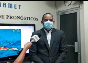 ONAMET pronostica lluvias este fin de semana producto de una vaguada