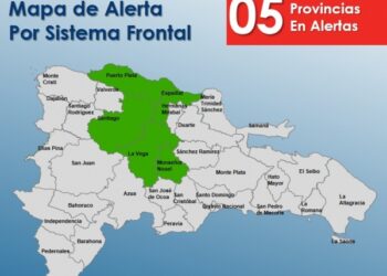 COE incrementa alerta para 13 provincias