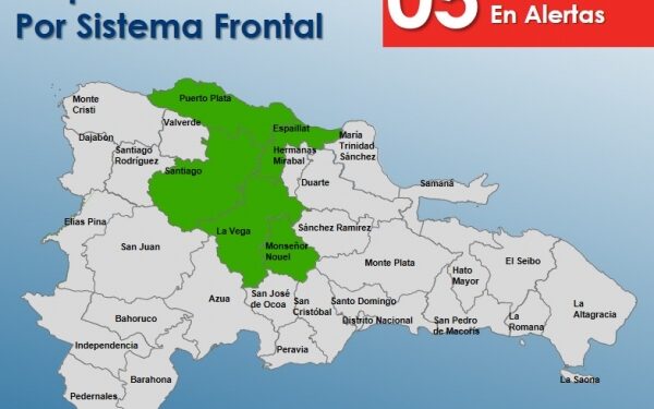 COE incrementa alerta para 13 provincias
