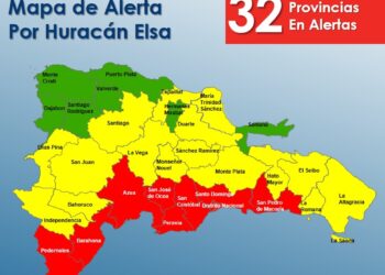 COE mantiene los niveles de alerta por efectos de Elsa