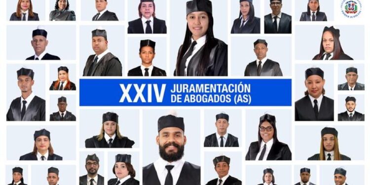Presidente SCJ insta a nuevos abogados contribuir en evolución del derecho y la justicia