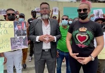 Piden Justicia por  muerte oficial PN Anderson Rosario