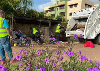Ayuntamiento Santo Domingo Este rescinde contrato con empresa y asume recogida de basura en circunscripción 3
