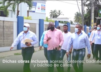 Alcaldía Los Alcarrizos interviene 11 sectores con programa pavimentación, aceras y contenes