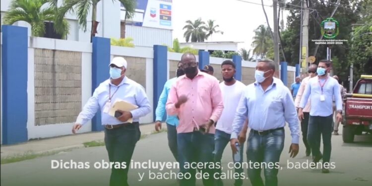 Alcaldía Los Alcarrizos interviene 11 sectores con programa pavimentación, aceras y contenes
