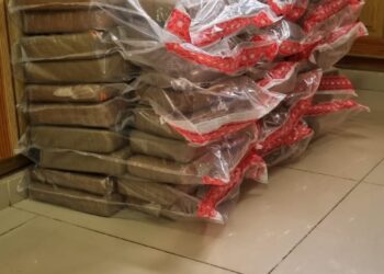 DNCD apresa dos y les ocupa 90 paquetes de cocaina  en en Azua