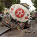 Accidente en Barrio Lindo, La Herradura, Santiago