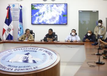 COE mantiene alerte para 28 provincias por incidencia tormenta tropical Fred