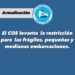 COE levanta restricciones para embarcaciones en alta mar