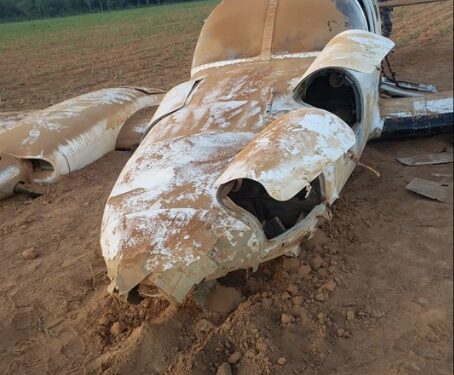 Avioneta cargada de droga se accidenta entre Oviedo y Pedernales