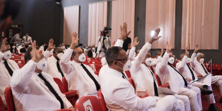 Senado realiza sesión extraordinaria en San Cristóbal por Día Constitución