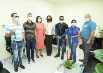 INABIE resuelve peticiones del Centro de Capacitación para Ciegos