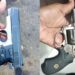 Policía apresa tres individuos protagonizaron tiroteo durante “teteo” en SDE; ocupa armas