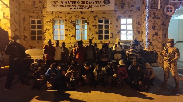 CESFronT detiene 66 haitianos ilegales en Dajabón y Jimaní