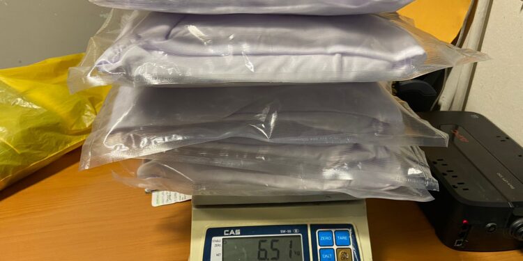 DNCD frustra envío de cinco paquetes presumiblemente cocaína a España
