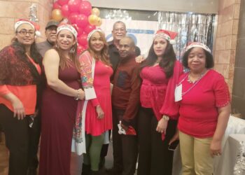 Seccional Nueva York del CDP realiza concurrido encuentro navideño