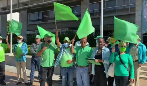 Marcha Verde demanda una verdadera independencia del Poder Judicial, al conmemorase el Día de la Lucha Contra La Corrupción