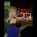 Roban unidad de la Policía Nacional y atropellan todo lo que encuentran a su paso