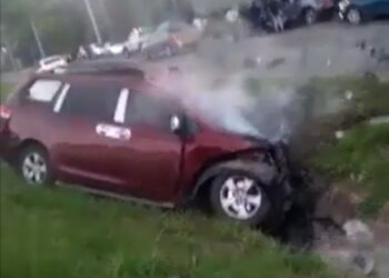 Accidente Autopista Duarte deja dos muertos y 4 heridos