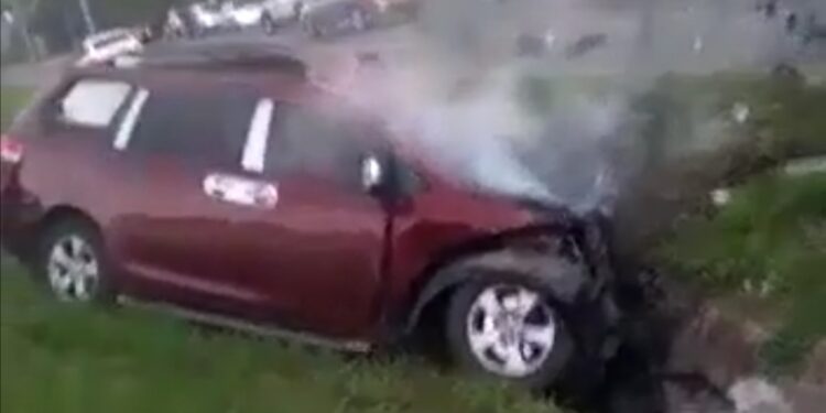 Accidente Autopista Duarte deja dos muertos y 4 heridos